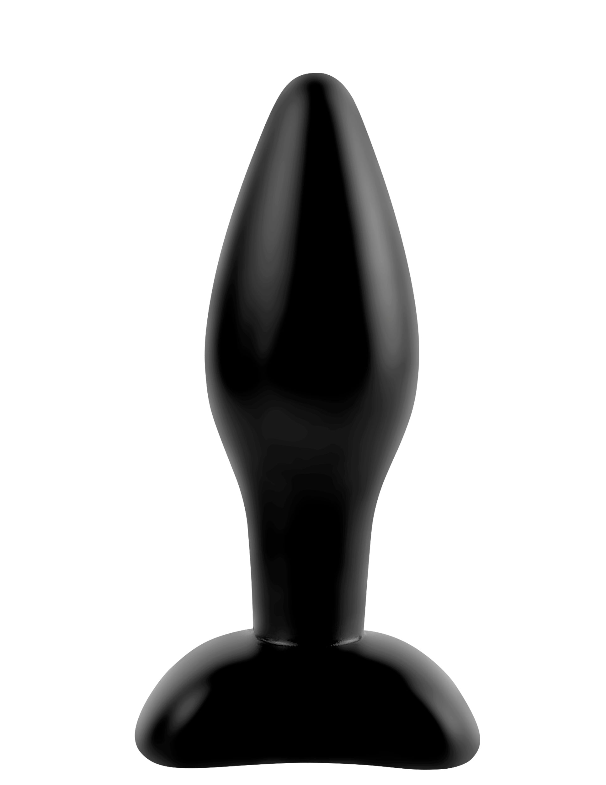 Anal Fantasy Collection Small Silicone Plug - Black PD4602-23