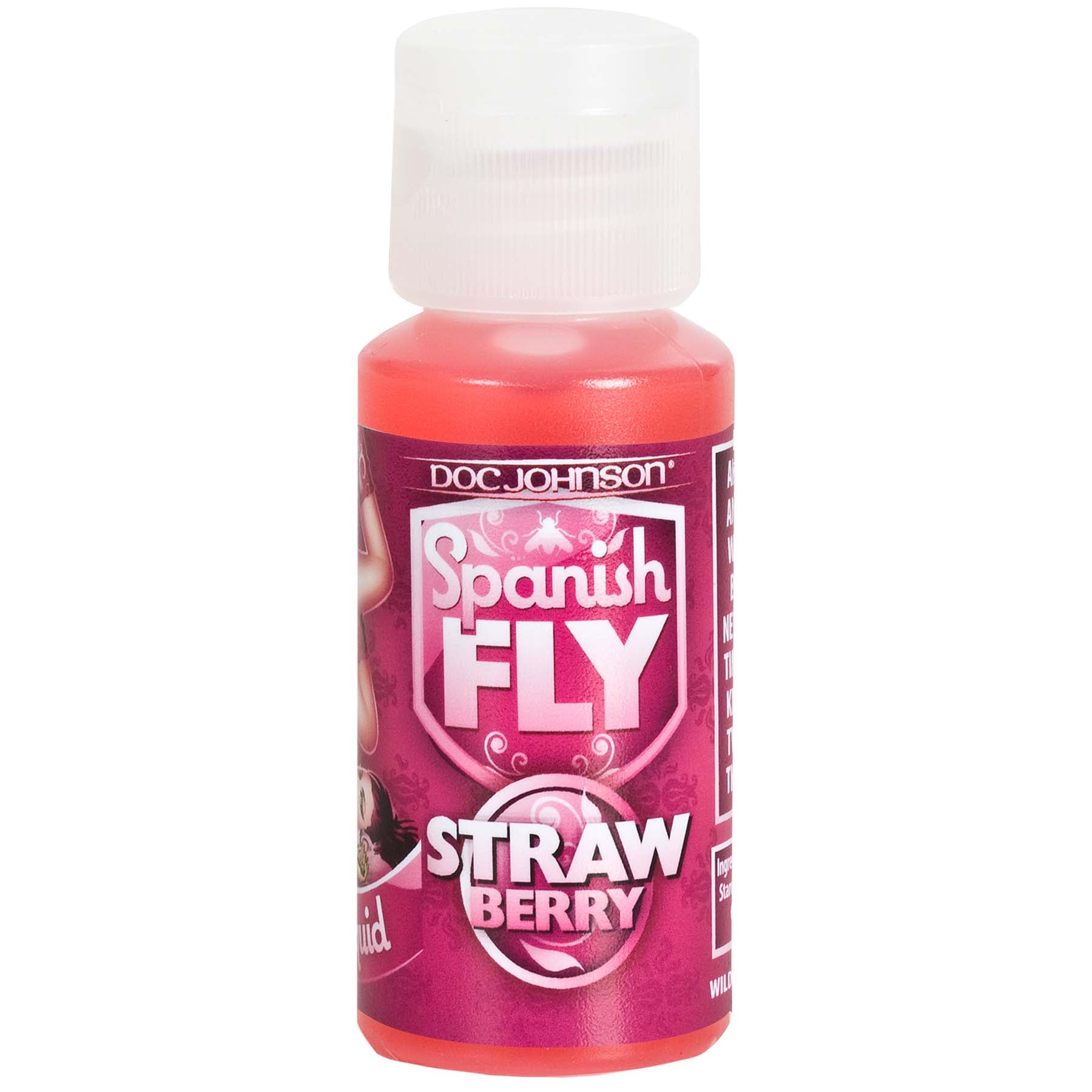 Spanish Fly Sex Drops- 1 Fl. Oz. - Wild Strawberry DJ1308-02