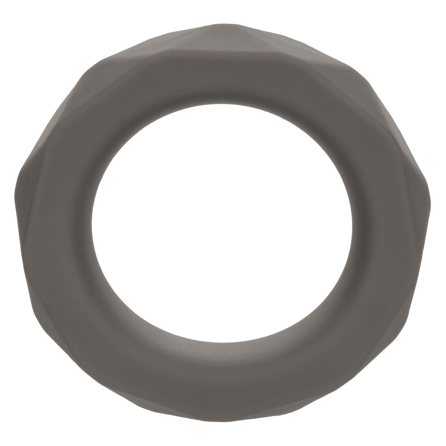 Alpha Liquid Silicone Prolong Prismatic Ring -  Gray SE1491602